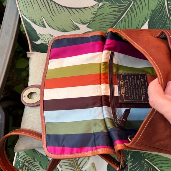 Coach 65th Anniversary Legacy Leather Whiskey Hippie Crossbody Bag 10325 - Picture 12 of 16